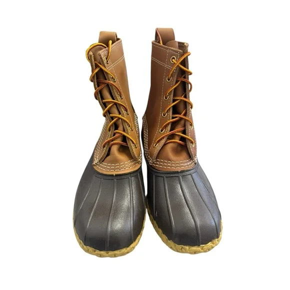 LL Bean Bean Boots Leather BGRADE UnLined Women's (BM) 6 - Picture 2 of 6